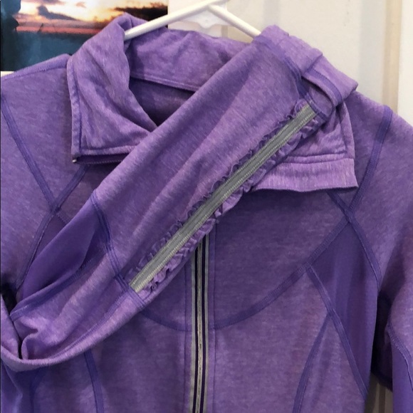 SOLD lululemon purple pull over - Picture 4 of 8